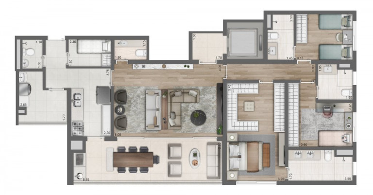 Imagem Apartamento com 3 Quartos à Venda, 109 m² em Perdizes - São Paulo