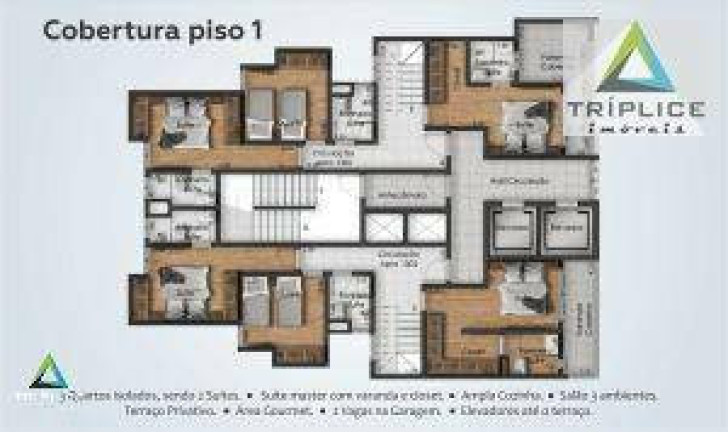 Imagem Apartamento com 2 Quartos à Venda, 133 m² em Alto Dos Passos - Juiz De Fora