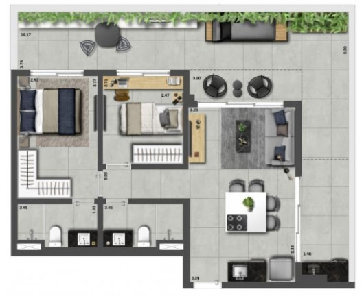 Imagem Apartamento com 3 Quartos à Venda, 85 m² em Moema - São Paulo