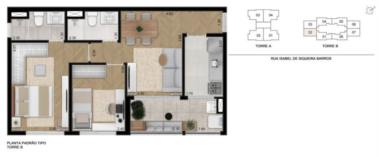 Imagem Apartamento com 2 Quartos à Venda, 56 m² em Limão - São Paulo