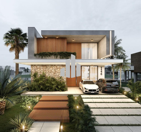 Imagem Casa de Condomínio com 4 Quartos à Venda, 223 m² em Guarita - Torres