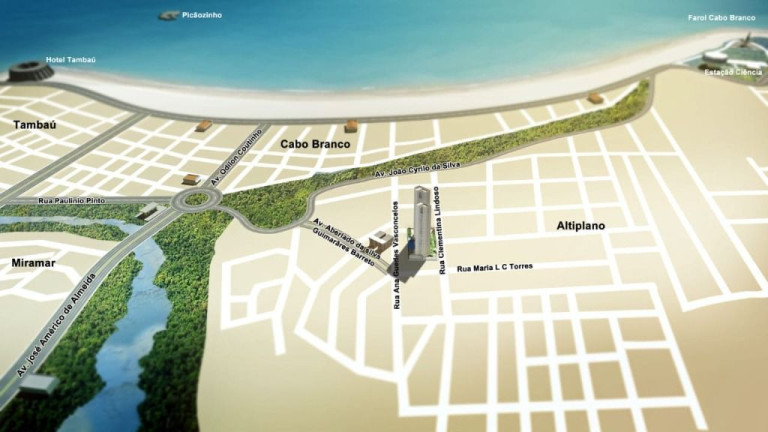 Foto do imóvel: Apartamento com 4 Quartos à Venda, 165 m² em Altiplano Cabo Branco - João Pessoa
