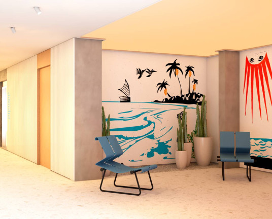 Imagem Apartamento com 1 Quarto à Venda, 54 m² em Canto Do Forte - Praia Grande