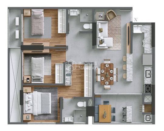 Imagem Apartamento com 4 Quartos à Venda, 238 m² em Praia Brava - Itajaí