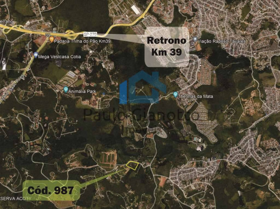 Imagem Terreno à Venda, 18.455 m² em Taboleiro Verde - Cotia
