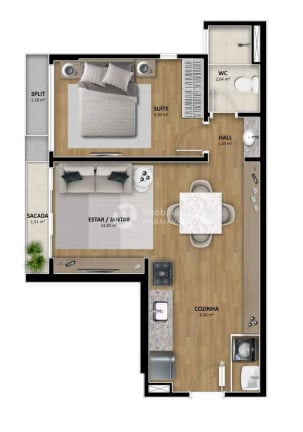 Foto do imóvel: Apartamento com 2 Quartos à Venda, 38 m² em Treze De Julho - Aracaju