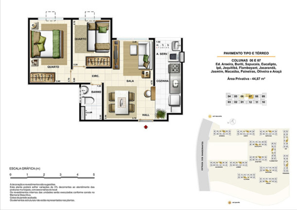 Imagem Imóvel com 3 Quartos à Venda, 52 m² em Vargem Pequena - Rio De Janeiro