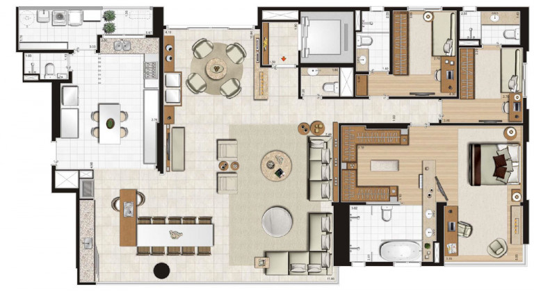 Imagem Apartamento com 4 Quartos à Venda, 235 m² em Lapa - São Paulo