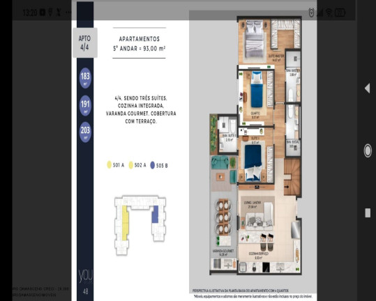 Imagem Apartamento com 2 Quartos à Venda, 68 m² em Vilas Do Atlântico - Lauro De Freitas