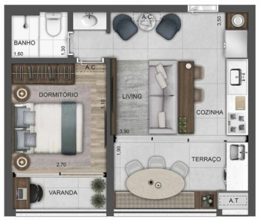 Imagem Cobertura com 4 Quartos à Venda, 164 m² em Perdizes - São Paulo