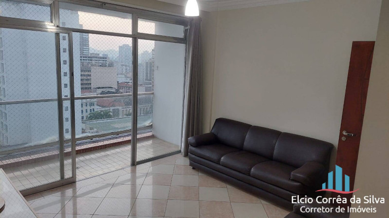 Imagem Apartamento com 2 Quartos à Venda, 94 m² em Gonzaga - Santos