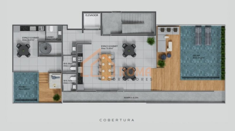 Apartamento com 2 Quartos à Venda, 55 m² em Intermares - Cabedelo