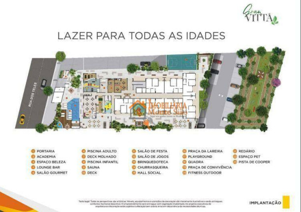 Apartamento com 2 Quartos à Venda, 48 m² em Vila Augusta - Guarulhos