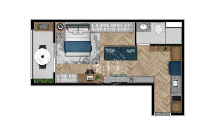 Imagem Apartamento com 1 Quarto à Venda, 24 m² em Belenzinho - São Paulo
