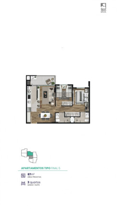 Imagem Apartamento com 2 Quartos à Venda, 68 m² em Mercês - Curitiba