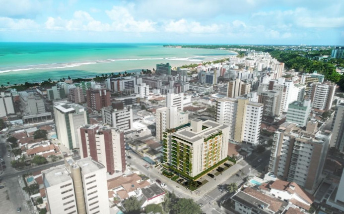 Apartamento com 2 Quartos à Venda, 60 m² em Cabo Branco - João Pessoa