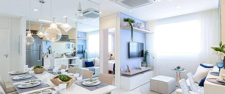 Imagem Apartamento com 2 Quartos à Venda, 46 m² em Castelo - Santos