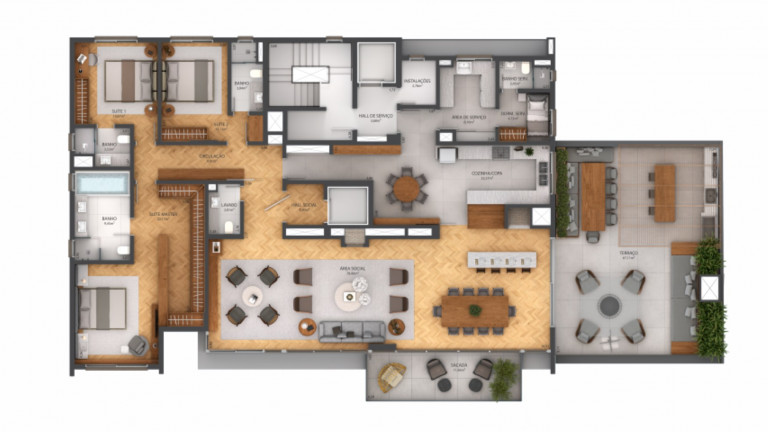 Imagem Apartamento com 3 Quartos à Venda, 26.882 m² em Rio Branco - Porto Alegre