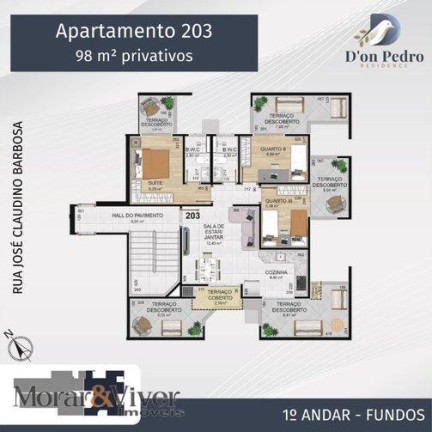 Imagem Apartamento com 3 Quartos à Venda, 130 m² em Afonso Pena - São José Dos Pinhais