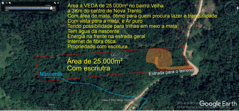 Imagem Imóvel à Venda,  em Ribeirão Da Velha - Nova Trento