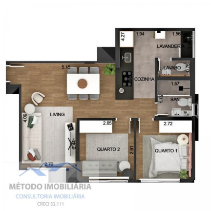 Imagem Apartamento com 2 Quartos à Venda, 58 m² em Moema - São Paulo