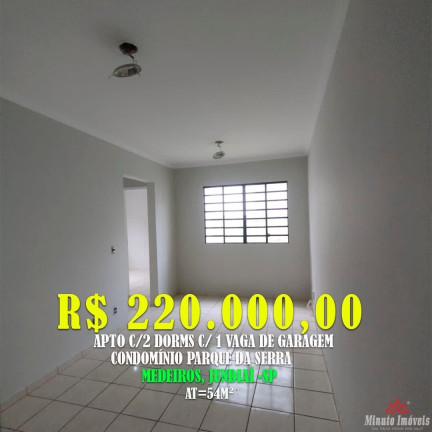 Imagem Apartamento com 2 Quartos à Venda, 54 m² em Medeiros - Jundiaí
