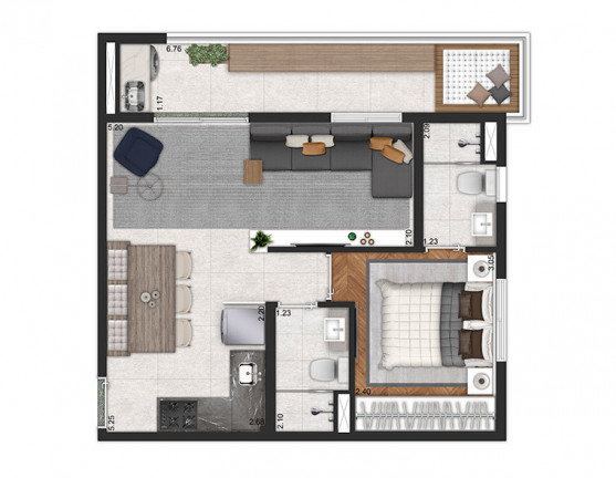 Imagem Apartamento com 2 Quartos à Venda, 47 m² em Vila Pompeia - Pompéia