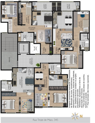 Imagem Apartamento com 1 Quarto à Venda, 32 m² em Centro - Caxias Do Sul