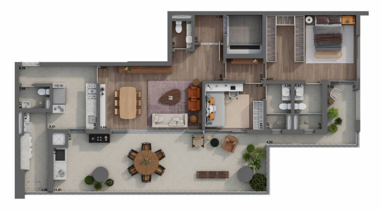 Apartamento com 2 Quartos à Venda, 151 m² em Pinheiros - São Paulo