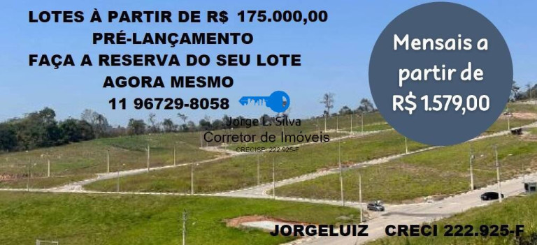 Imagem Terreno à Venda, 156 m² em Chácara Jaguari (fazendinha) - Santana De Parnaíba