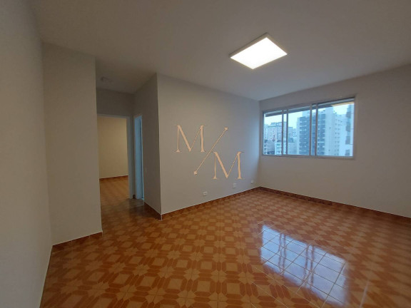 Imagem Apartamento com 1 Quarto para Alugar, 68 m² em Embaré - Santos