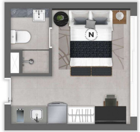 Imagem Apartamento com 1 Quarto à Venda, 62 m² em Vila Mariana - São Paulo