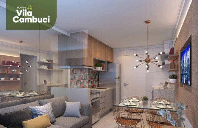 Imagem Apartamento com 2 Quartos à Venda, 32 m² em Cambuci - São Paulo