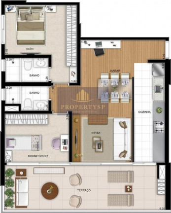 Imagem Apartamento com 2 Quartos à Venda, 84 m² em Pinheiros - São Paulo