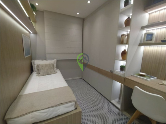 Imagem Apartamento com 2 Quartos à Venda, 42 m² em Jabaquara - Santos