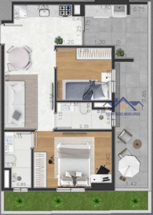 Imagem Apartamento com 2 Quartos à Venda, 58 m² em Vila Aricanduva - São Paulo
