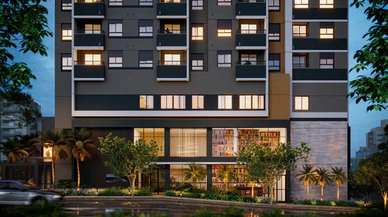 Imagem Apartamento com 2 Quartos à Venda, 40 m² em Campo Belo - São Paulo