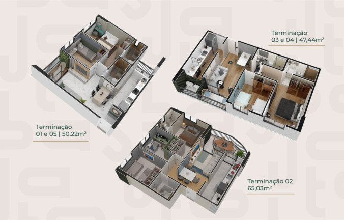 Apartamento com 2 Quartos à Venda, 47 m² em Iputinga - Recife