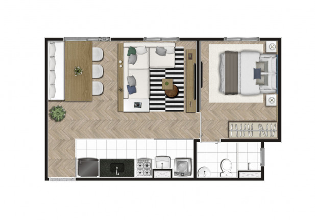 Imagem Apartamento com 2 Quartos à Venda, 49 m² em Vila Pirituba - São Paulo