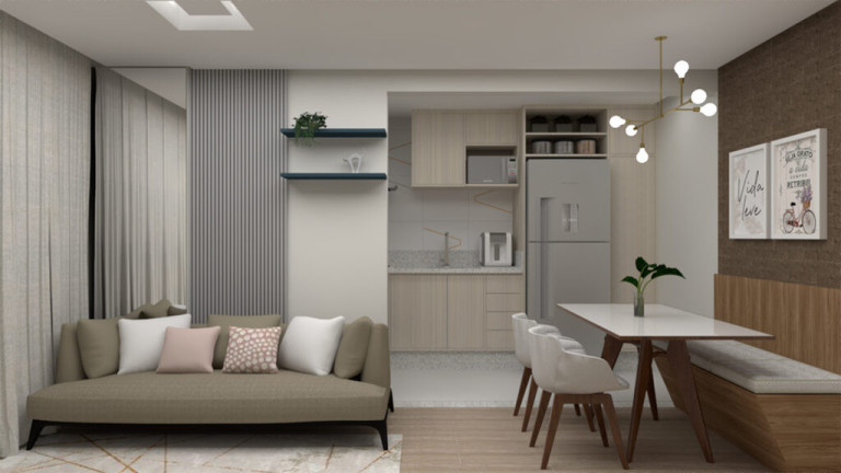 Imagem Apartamento com 2 Quartos à Venda, 59 m² em Utinga - Santo André