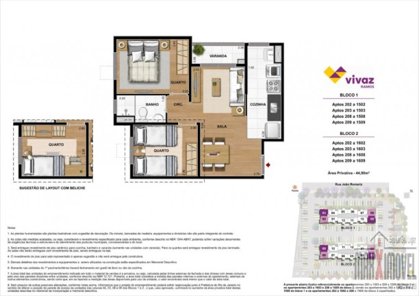 Imagem Apartamento com 2 Quartos à Venda, 45 m² em Ramos - Rio De Janeiro