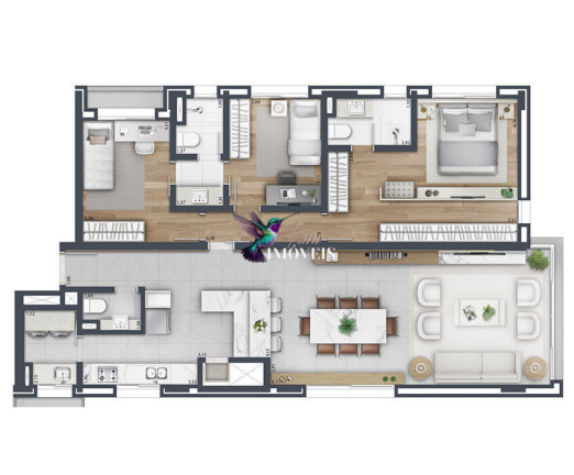 Apartamento com 3 Quartos à Venda, 124 m² em Moinhos De Vento - Porto Alegre