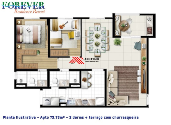 Imagem Apartamento com 3 Quartos à Venda, 73 m² em Vila Flórida - Guarulhos