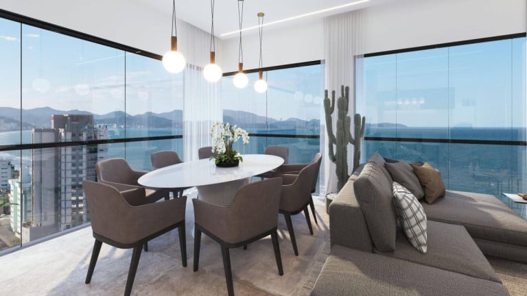 Imagem Apartamento com 3 Quartos à Venda, 117 m² em Balneário Perequê - Porto Belo