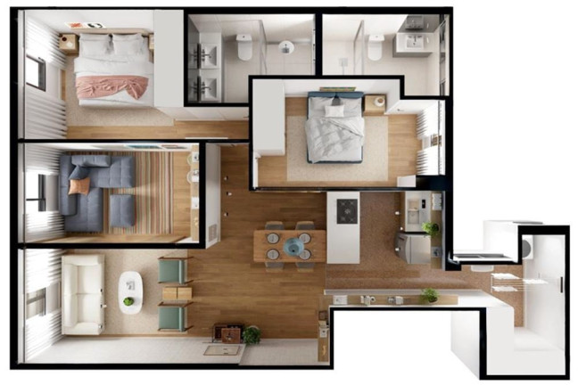 Imagem Apartamento com 2 Quartos à Venda, 91 m² em Vila Olímpia - São Paulo