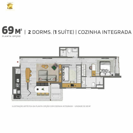 Imagem Apartamento com 3 Quartos à Venda, 86 m² em Brooklin - São Paulo