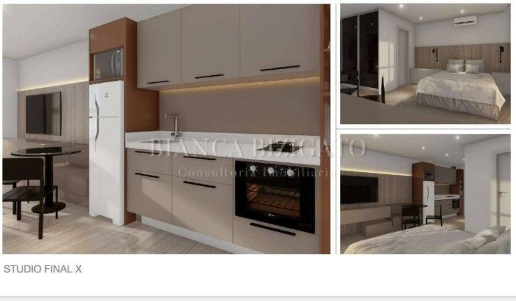 Imagem Apartamento com 1 Quarto à Venda, 31 m² em Cristo Rei - Curitiba