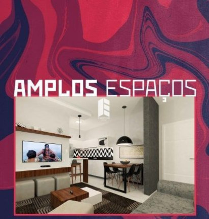 Imagem Apartamento com 1 Quarto à Venda, 43 m² em Camobi - Santa Maria