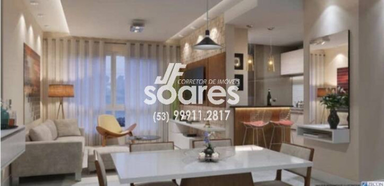 Imagem Apartamento com 2 Quartos à Venda, 83 m² em Centro - Pelotas