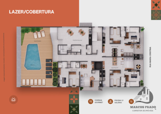 Apartamento com 2 Quartos à Venda, 81 m² em Tenório - Ubatuba